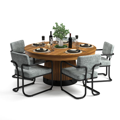 Prohibition Series 60" Poker Table Dining Top-Walnut