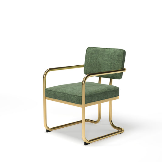 Prohibition Series Dining Chair-Green