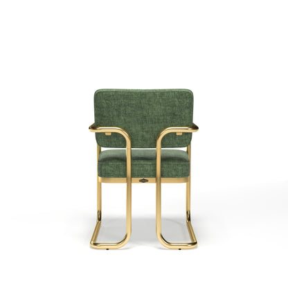 Prohibition Series Dining Chair-Green