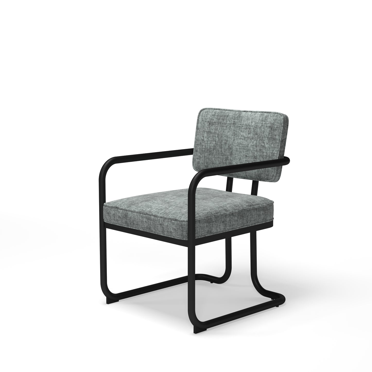 Prohibition Series Dining Chair-Gray