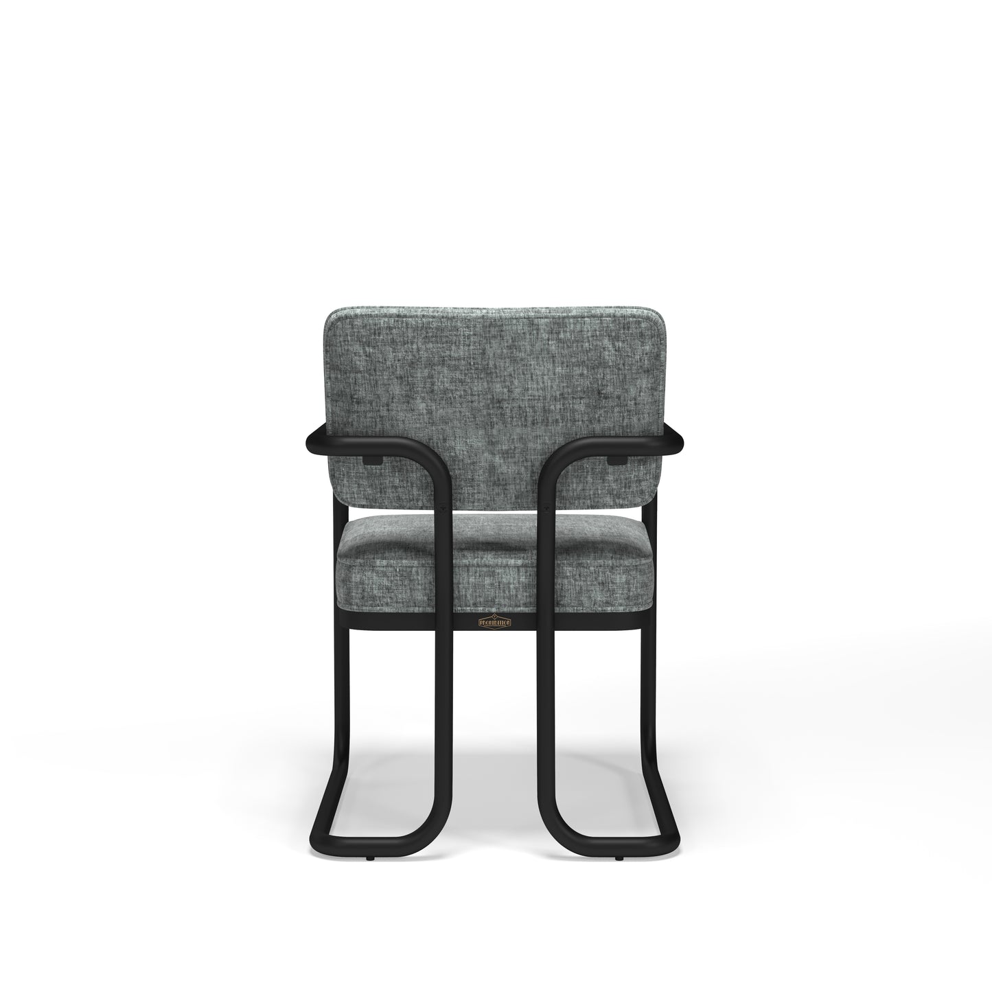 Prohibition Series Dining Chair-Gray