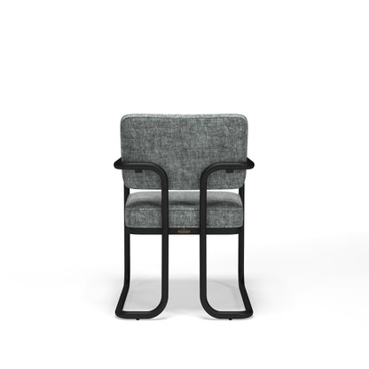 Prohibition Series Dining Chair-Gray