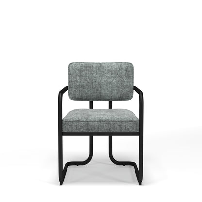 Prohibition Series Dining Chair-Gray