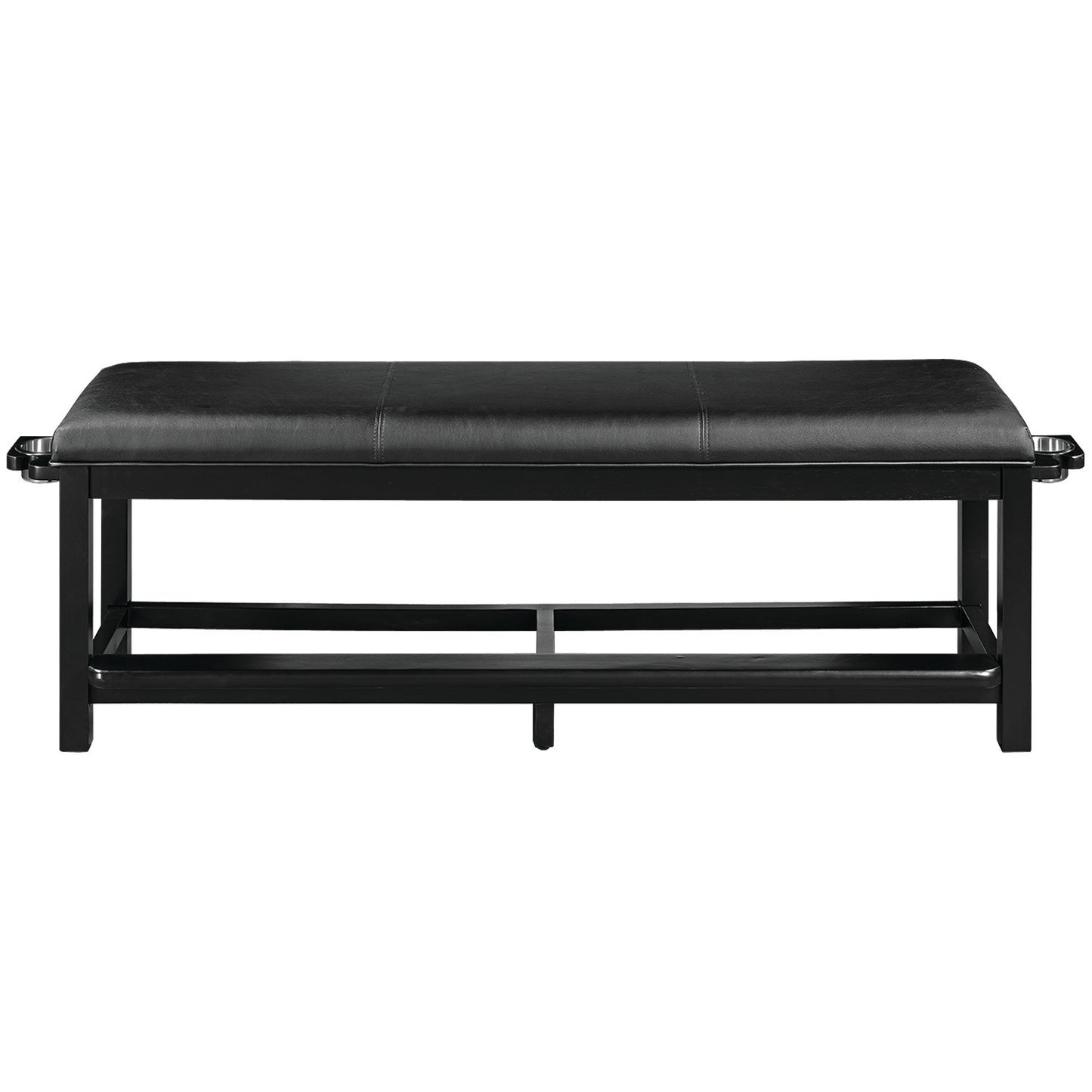 Spectator Storage Bench-Black