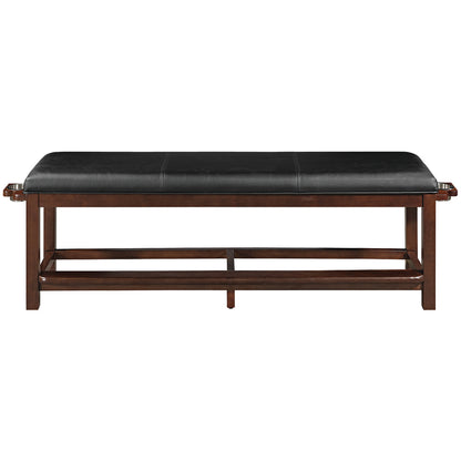 Spectator Storage Bench-Cappuccino