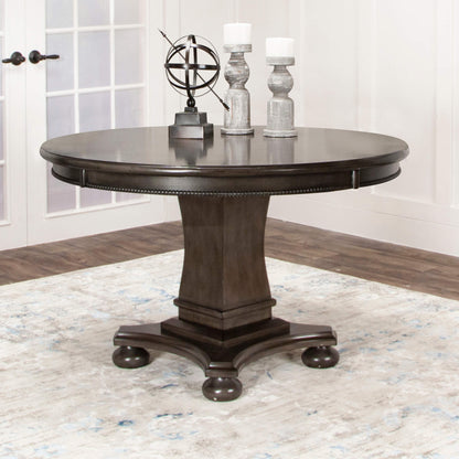 Vegas Dining and Poker Table - Gray Wood