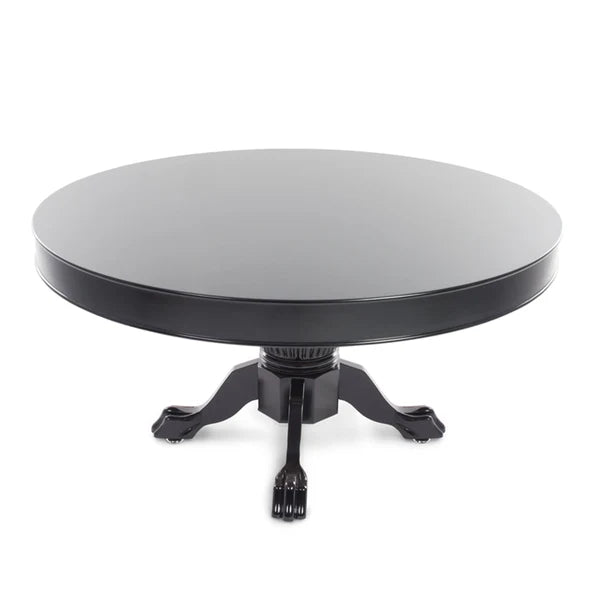 BBO Poker Tables: Black Round Dining Top (Nighthawk/Ginza)