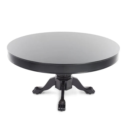 BBO Poker Tables: Black Round Dining Top (Nighthawk/Ginza)