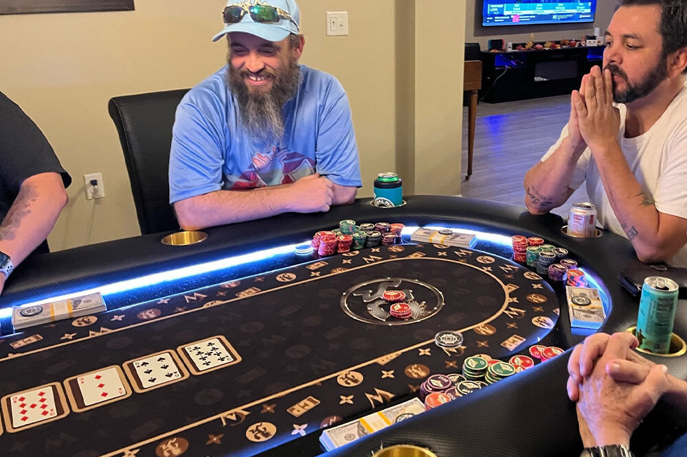 BBO Poker Tables: Elite Alpha LED Poker Table
