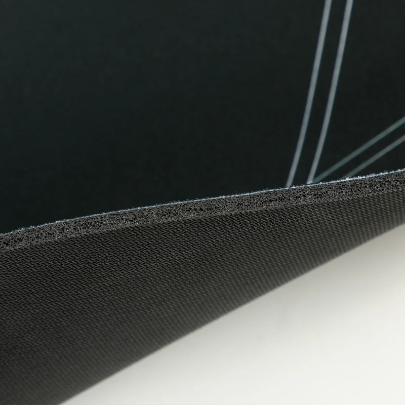 Soozier Poker Mat Texas Hold'em, Poker Table Top with Non-Slip Bottom Dark Green/Black