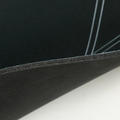 Soozier Poker Mat Texas Hold'em, Poker Table Top with Non-Slip Bottom Dark Green/Black