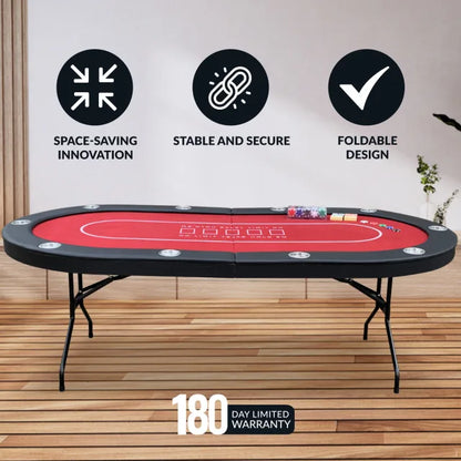 Fourth Street Folding Texas Holdem' Table