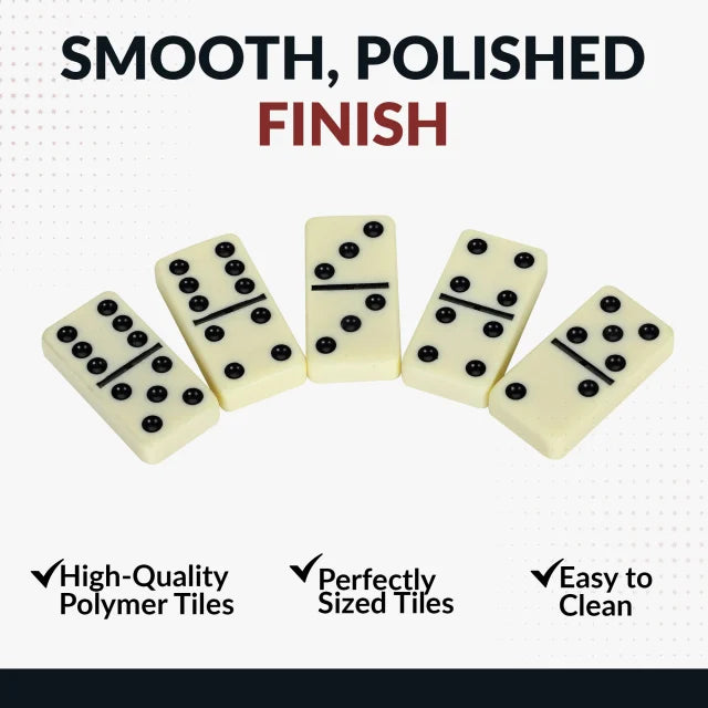 Premium Domino Set w/ Wooden Carry Case