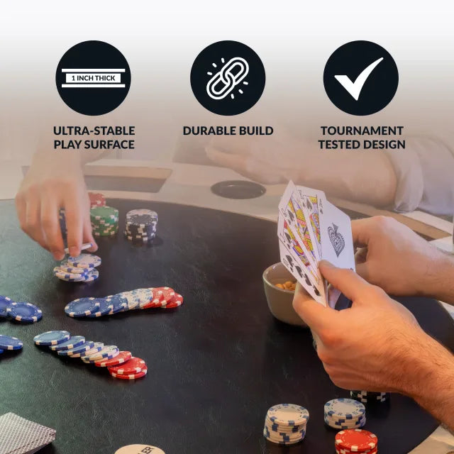 Montecito Dining and Poker Table Set - Driftwood